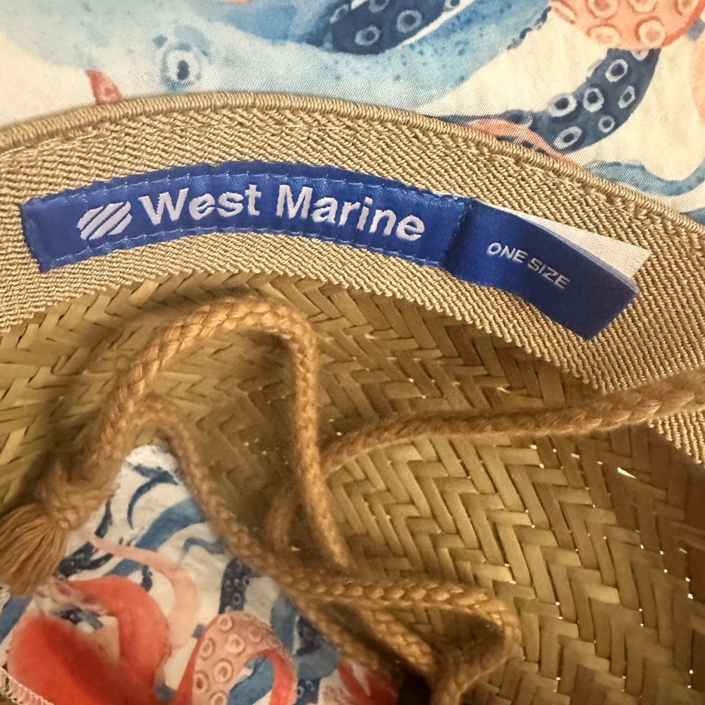 Brand New Never Worn Straw Hat - Picture 4 of 4